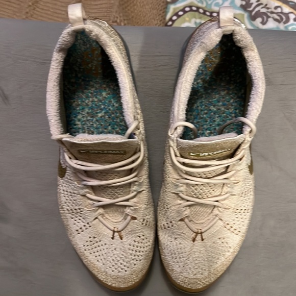 🔥NIKE VAPORMAX HEMP/TAN/GOLD FLYNIT 2.0 SUPER RARE HIPPIECORE - Picture 3 of 8